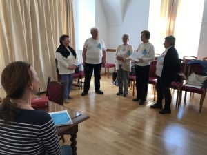 Közismert Petőfi verseket szavaltak a résztvevők a Városházán