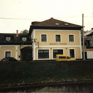 A panzió átépítés előtt