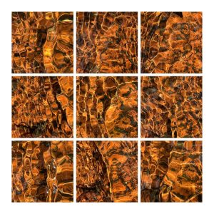 Sárkány Győző: Ardoris I., 2024, vászon, vegyes technika, 150x150 cm Fotó: Sárkány Győző