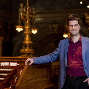 Virágh András Gábor orgonaművész (Fotó: Várady Nikolett)