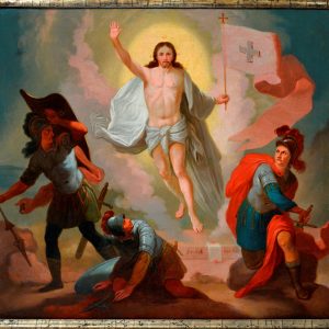 Az év műtárgya, Krisztus feltámadása – Arsenije Teodorović alkotása, 1818 körül